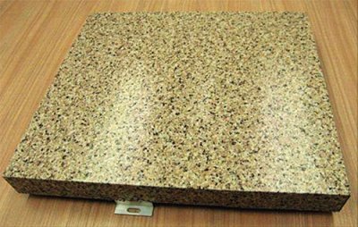 仿大理石鋁單板的特點