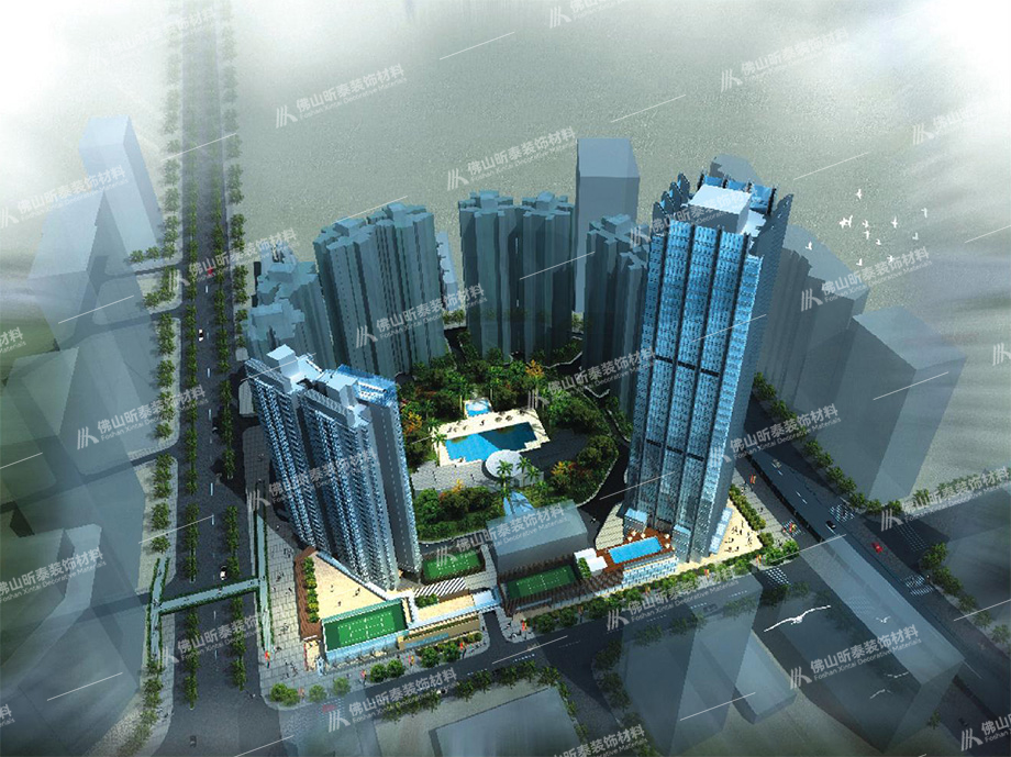 鋁單板工程案例-東風廣場