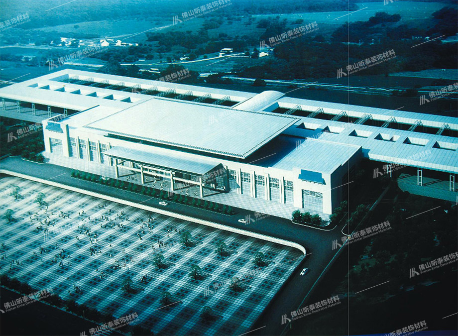 鋁單板工程案例-洛陽火車站