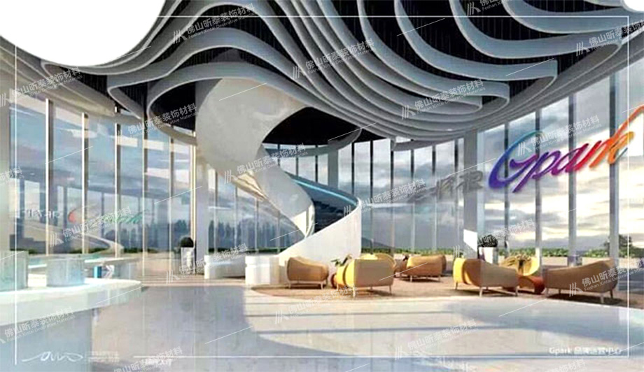 鋁單板工程案例-山東碧桂園酒店