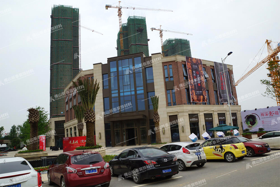 鋁單板工程案例-梅溪湖金茂悅