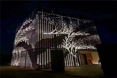 沖孔鋁單板的應用場合