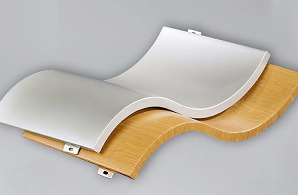 雙曲鋁單板和單曲鋁單板的區別